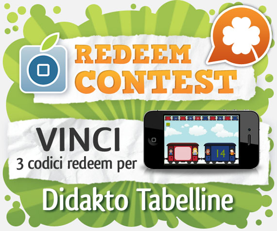 CONTEST: vinci 3 codici redeem per Didakto Tabelline [VINCITORI]