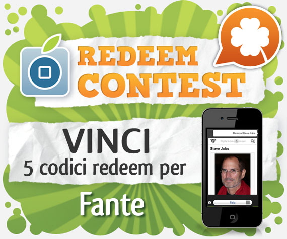 CONTEST: vinci 5 codici redeem per Fante [VINCITORI]