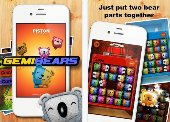 Gemibears, nuovo match-2 con dei simpaticissimi orsacchiotti