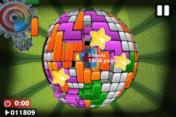 Globulous, nuovo match-3 game a forma di sfera