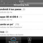 iPhoneItalia prova la condivisione degli Streaming Foto di iOS 6