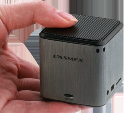 Speaker portatile Lasmex S-01 da abbinare ai nostri prodotti Apple