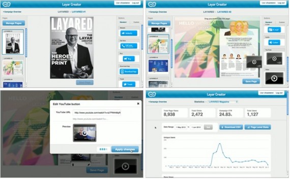 Layar Creator – Una WebApp per trasformare giornali e brochure in elementi interattivi