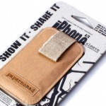 Custodia per iPhone realizzata con materiali organici, la Papernomad