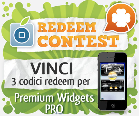 CONTEST: vinci 3 codici redeem per Premium Widgets PRO [VINCITORI]