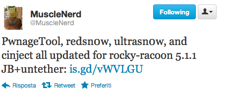 Il Dev-Team aggiorna PwnageTool, Redsn0w, Ultrasn0w e cinject per supportare il jailbreak untethered di iOS 5.1.1