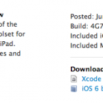 Apple pubblica Xcode 4.5 Developer Preview e l’SDK per iOS 6