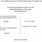 Giudice cambia opinione e concede un’udienza di ingiunzione ad Apple contro Motorola.