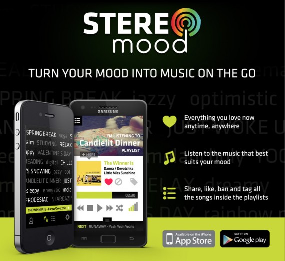 Stereomood, una raccolta gratuita di modo suo tuo iPhone