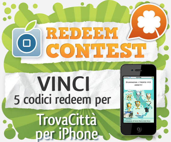 CONTEST: vinci 5 codici redeem per TrovaCittà per iPhone [VINCITORI]