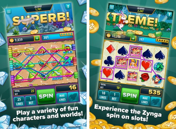 Zynga Slots, dopo Zynga Poker la software house produce un nuovo gioco da casinò