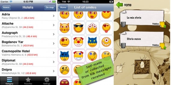 iPhoneItalia Quick Review: Euro Guest, Smile On Kik e Create a Fable