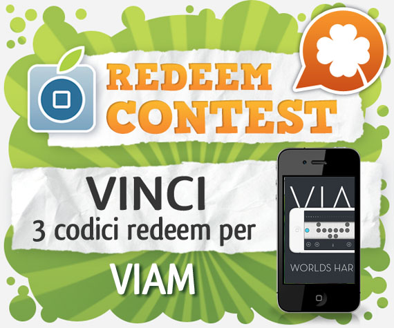 CONTEST: vinci 3 codici redeem per VIAM [VINCITORI]