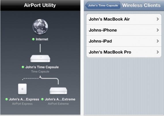Apple aggiorna l’app AirPort Utility
