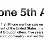 L’iPhone compie 5 anni: dal lancio ha generato un fatturato pari a 150 miliardi di dollari