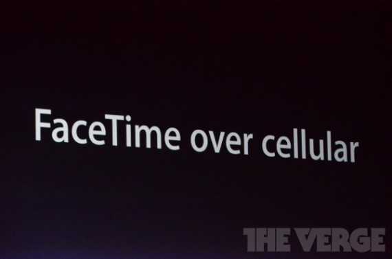 Facetime in 3G con iOS 6!