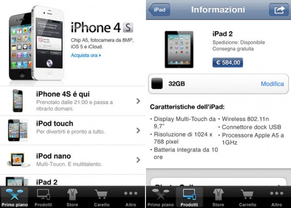 L’applicazione “Apple Store” si aggiorna con un nuovo sistema di pagamento rapido