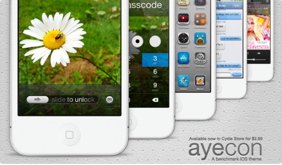 Ayecon, il tema più elegante disponibile in Cydia – La recensione di iPhoneItalia