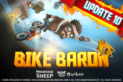 Bike Baron: disponibile aggiornamento con 2 nuovi livelli, un nuovo elemento per l’editor e molto altro