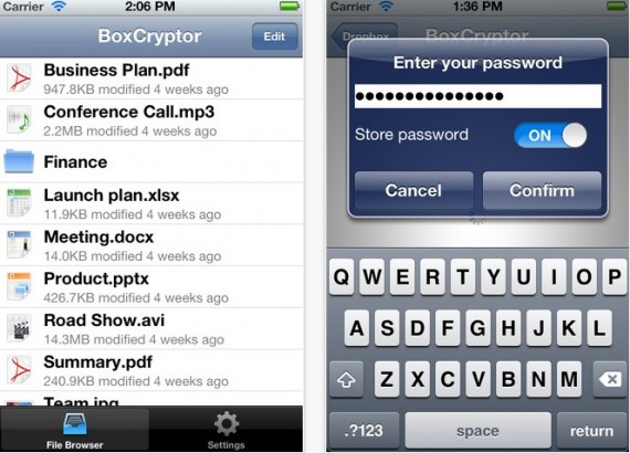 BoxCryptor, l’app per cifrare i dati su DropBox e altri servizi cloud