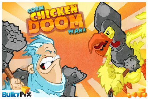 Chicken Doom, prendiamo controllo della torretta ed annientiamo i volatili nel nuovo titolo di BulkyPix