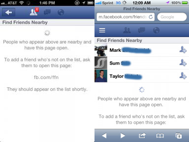 “Trova amici nelle vicinanze”: la nuova feature di Facebook per fare trovare amici in base alla nostra posizione