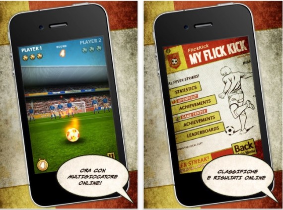 Free Kick Football è il gioco della settimana scelto da Apple