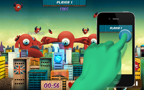 Frisbee Rush: sconfiggi gli alieni lanciando dei frisbee usando l’iPhone come controller