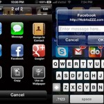 Il nuovo menu di condivisione “sociale” di iOS 6 arriva anche su iOS 5 grazie a “iOS 6 Photos Menu” – Cydia