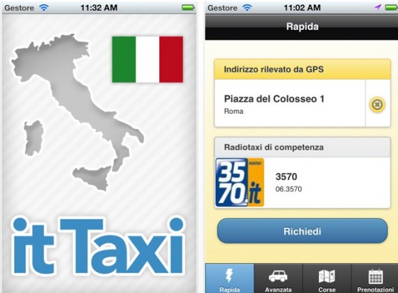 it Taxi, l’app gratuita per chiamare i taxi in Italia