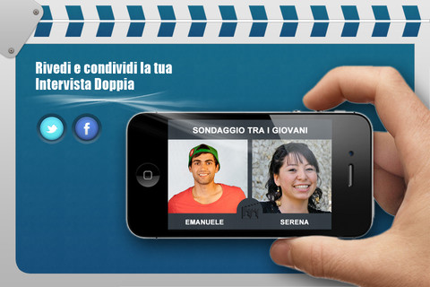 Arriva Intervista Doppia, l’app per creare facilmente la tua intervista doppia e sentirti un po’… Iena!