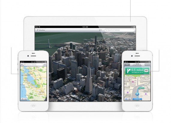 Mappe di Apple contiene più esercizi commerciali rispetto a Google Maps?