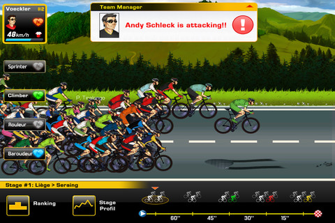 Tour de France 2012, il gioco ufficiale del Tour De France arriva sull’App Store