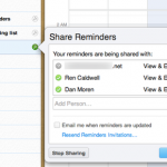 Ecco come condividere i Promemoria su iCloud di altri utenti