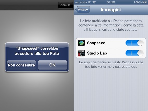 Privacy, una nuova funzione per i nostri dati personali su iOS6