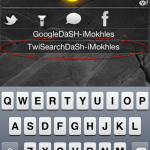 TwiSearchDaSH, un widget per DashboardX per fare ricerche su Twitter dalla Home – Cydia