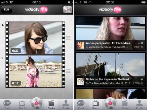 VideofyMe: realizza video, personalizzali, condividili e monetizza