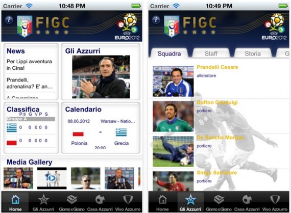 VivoAzzurro, l’app della FIGC per seguire la nazionale agli Europei di calcio
