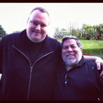 Steve Wozniak fa visita a Kim DotCom, fondatore di MegaUpload