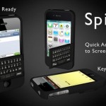 Spike è un accessorio che combina una custodia ed una tastiera QWERTY per iPhone