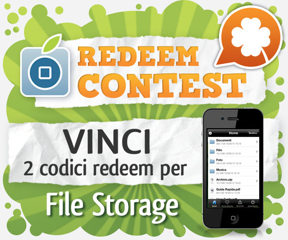 CONTEST: vinci 2 codici redeem per File Storage [VINCITORI]