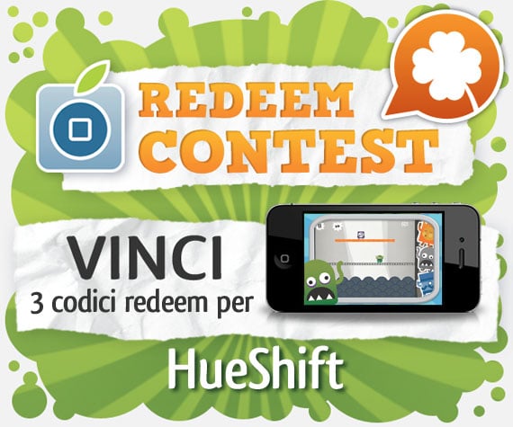 CONTEST: vinci 3 codici redeem per HueShift [VINCITORI]