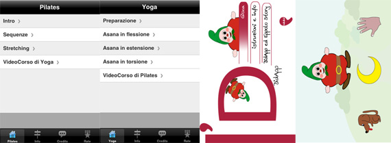 iPhoneItalia Quick Review: Corso di Yoga, Corso di Pilates, Cominciamo e Fondimi