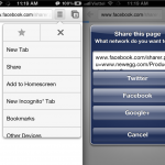 BetterChrome aggiunge i pulsanti di condivisione sociale in Google Chrome e la possibilità di aggiungere le web-clip alla Home – Cydia