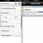 Scarica files di qualsiasi tipo da Google Chrome per iOS con Chrome Download Manager – Cydia