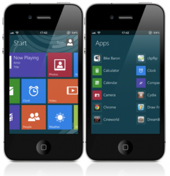 “Metroon” porta la Metro UI di Windows 8 su iPhone – Cydia
