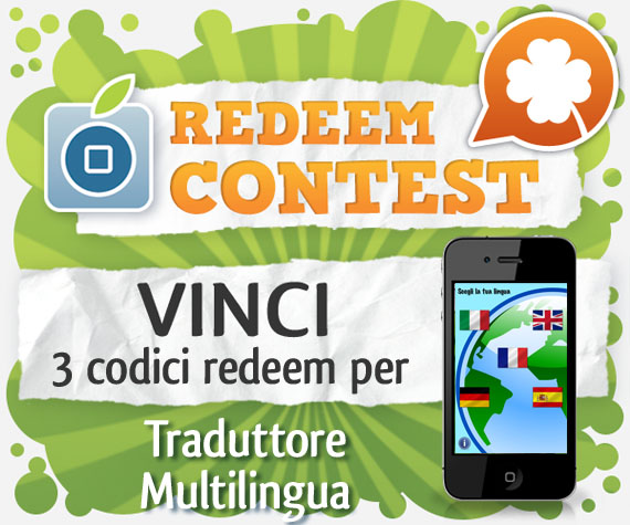 CONTEST: vinci 3 codici redeem per Traduttore Multilingua [VINCITORI]