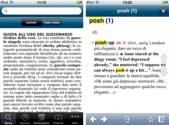 Wow The Word On Words Il Dizionario Zanichelli Per L Inglese Colloquiale Arriva Sull App Store Iphone Italia