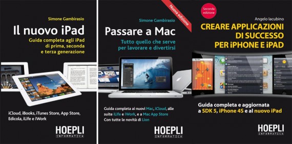 Hoepli Informatica pubblica una serie di libri dedicati ad iPhone, iPad e Mac