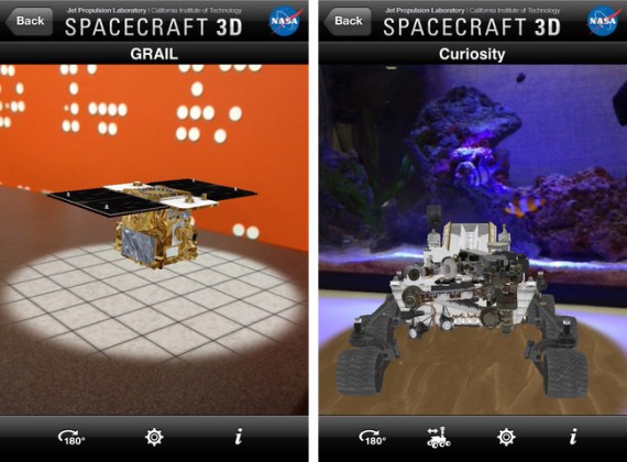 Spacecraft 3D, scoprite i mezzi robotici della NASA grazie alla realtà aumentata